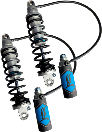 Legend Revo-ARC Remote Reservoir 14" Heavy Duty Shocks 2009-2013 Harley Touring