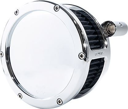 Feuling BA Series Solid Chrome Air Filter Kit fits 1999-2017 Harley Touring Dyna