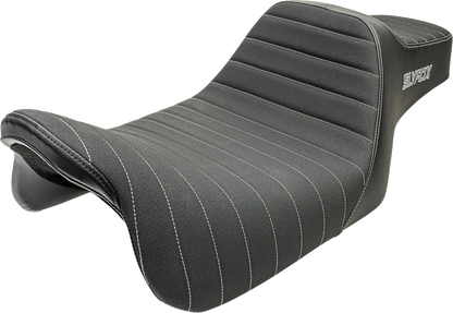 Slyfox High Noon Classic Stitch Seat fits 2008-2024 Harley Touring FLTR FLHX