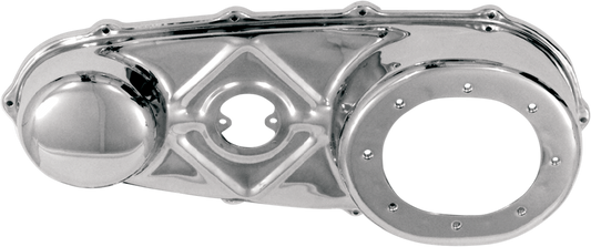 Paughco Chrome Outer Primary Cover 1955-1964 Harley Hydra Glide FL EL Duo Glide