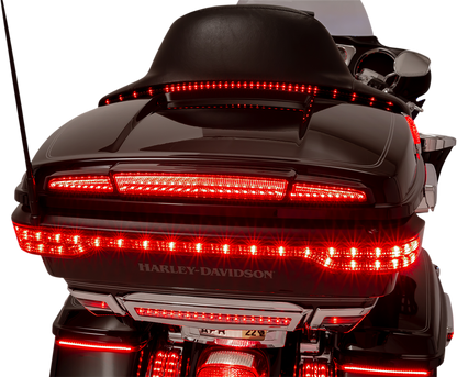 Ciro Streak Tour Pak Luggage LED Light fits for 2014-2024 Harley Touring Models