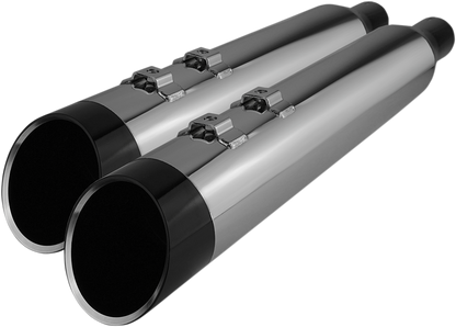 Khrome Werks  4.5" HP-Plus Chrome Slip On Mufflers 2017-24 Harley Touring 202765