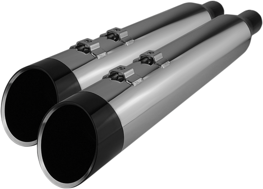 Khrome Werks  4.5" HP-Plus Chrome Slip On Mufflers 2017-24 Harley Touring 202765
