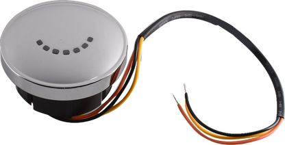 Drag Specialties Chrome LED Fuel Gas Gauge for 2001-2008 Harley Softail Dyna