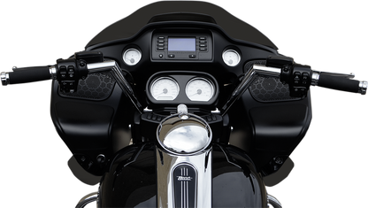 Trask V-Line +2" Chrome Handlebar for 2015-2022 Harley Davidson Road Glide FLTR