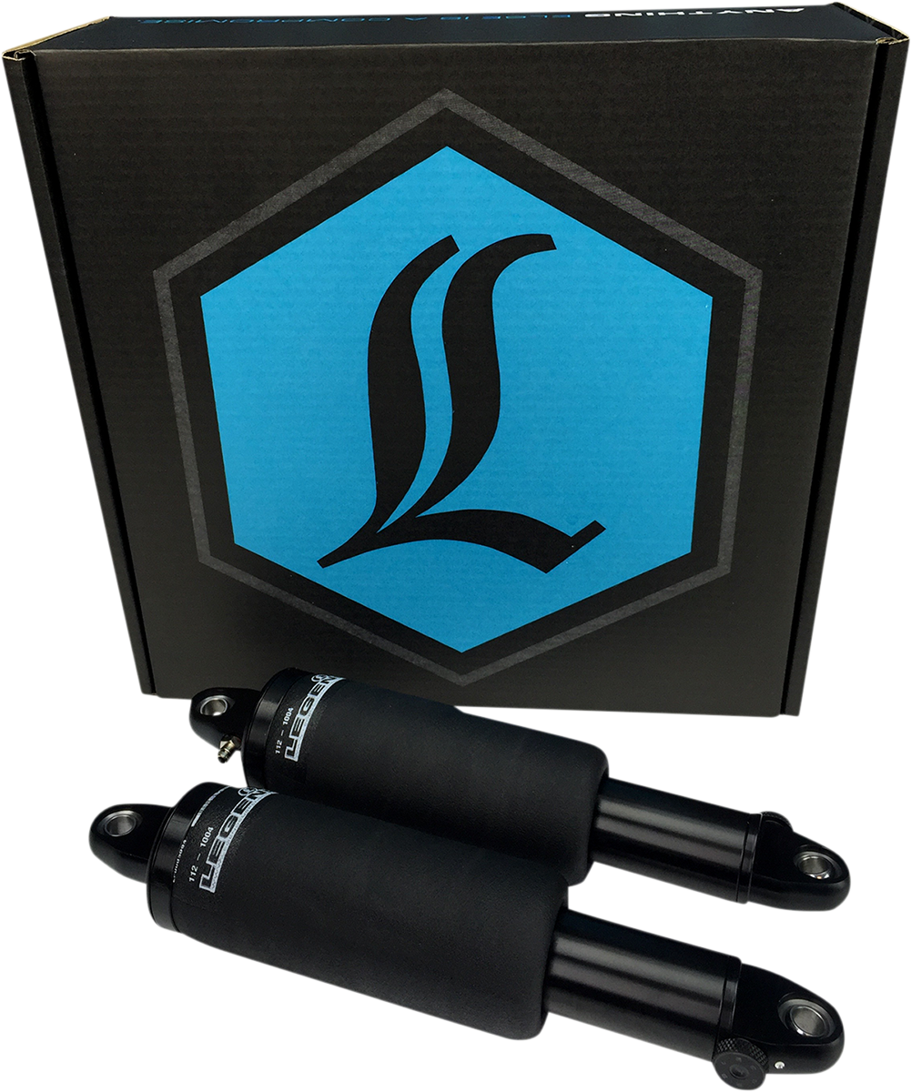 Legend Air A Rear Adjustable Air Suspension Shocks 2006-2017 Harley Dyna FXDF