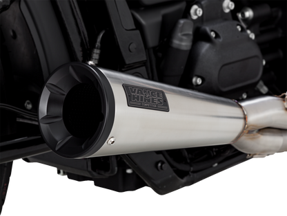 Vance & Hines 2-1 Upsweep Brushed Exhaust for 2018-2024 Harley Softail 27323