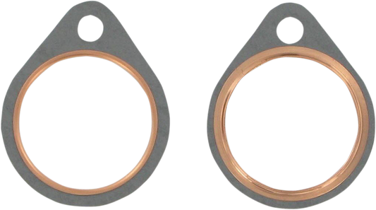 James Gasket Copper Fire Ring Exhaust Gaskets 1966-1984 Harley Big Twin Touring
