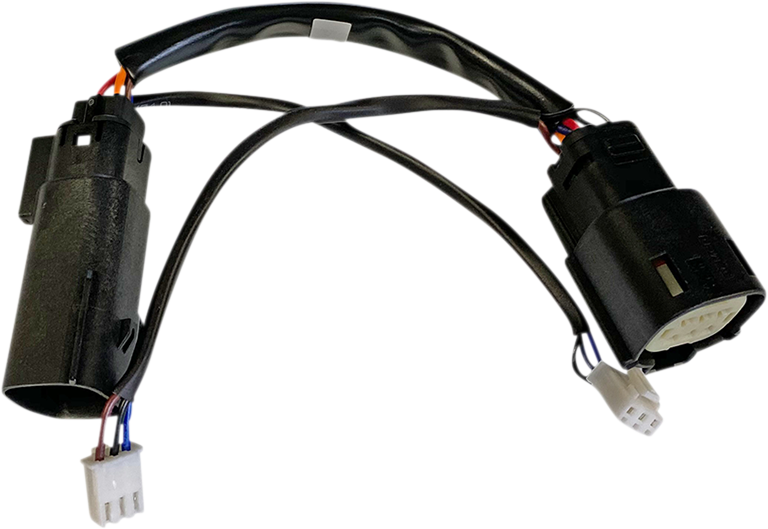 Custom Dynamics Red Plasma Rods Wiring Adapter fits 10-13 Harley CVO Touring