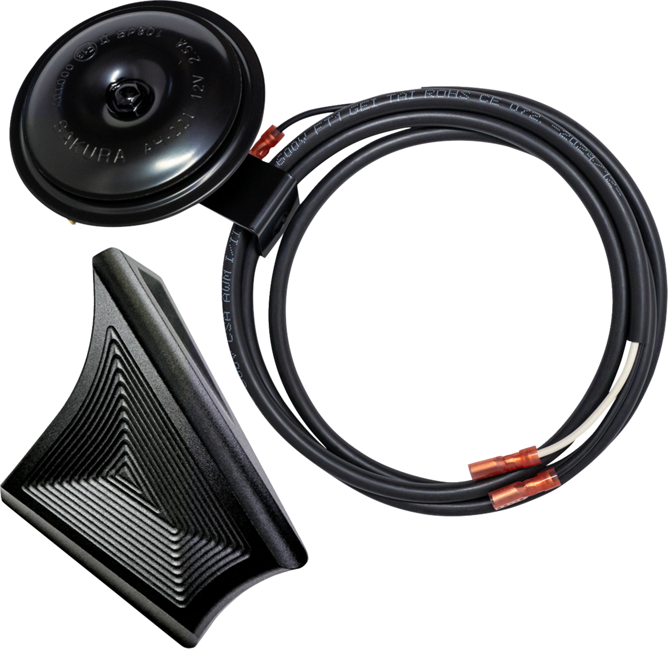 Kodlin Vektor Black Horn Relocation Kit for 2023-2026 Harley Street Road Glide