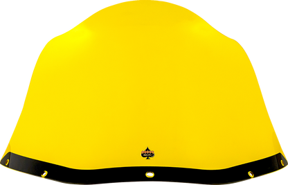 Klock Werks Kolor Flare 12.5" Yellow Windshield fits Saddlemen S-RT Mini Fairing