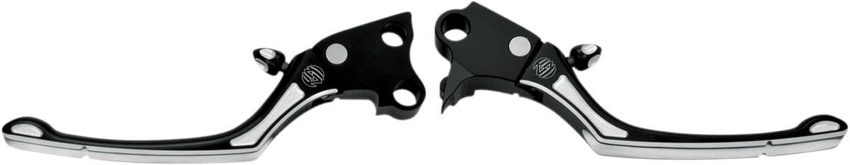 RSD Black Regulator Clutch & Brake Lever Set for 2004-2013 Harley Sportster XL