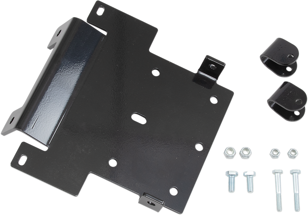 Moose Utility Black ATV Front Winch Mount for 2005-2006 Honda TRX500 Foreman 4x4