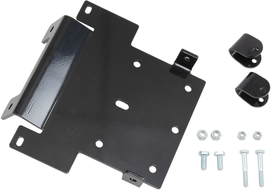Moose Utility Black ATV Front Winch Mount for 2005-2006 Honda TRX500 Foreman 4x4