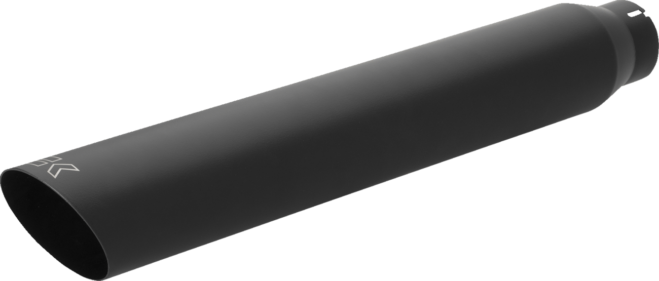 Khrome Werks 4" HP Plus Slip On Black Muffler for 2025 Harley Softail FXLR FXBB