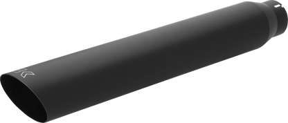 Khrome Werks 4" HP Plus Slip On Black Muffler for 2025 Harley Softail FXLR FXBB