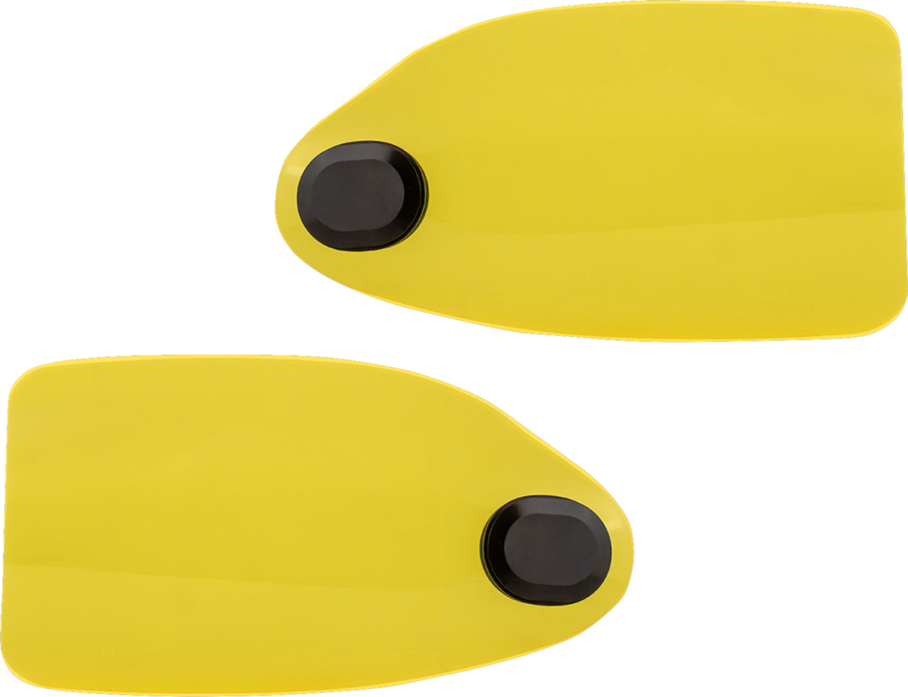 Klock Werks Yellow Ice Flare Hand Guards for 2014-25 Indian Challenger Chieftain