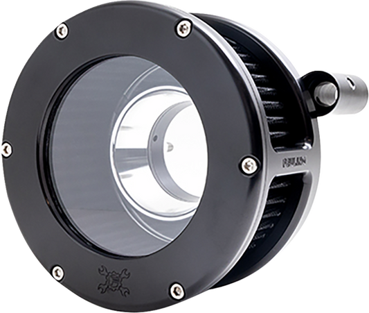 Feuling BA Series Clear Black Air Filter Kit fits 1999-2017 Harley Touring Dyna