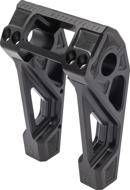 Kodlin Fastback Black 6" Straight Handlebar Risers for 2018-2024 Harley Softail