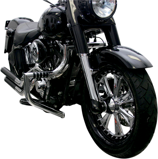 Lindby Magnumbar 1-1/2" Highway Bar Engine Guard 00-17 Harley Softail FLST FLSTN