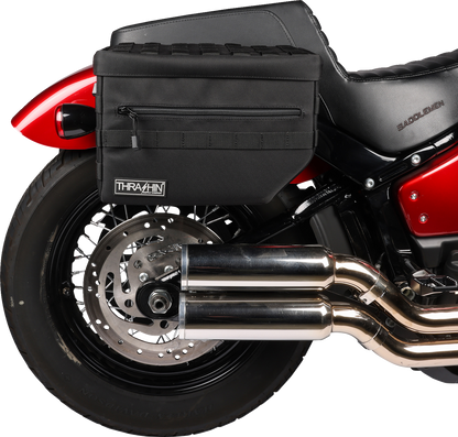 Thrashin Escape Storage Saddlebags for 1982-2023 Harley Softail Dyna TSB-0007