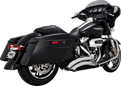 Vance & Hines Chrome Big Radius Exhaust System 2017-2024 Harley Touring 26373