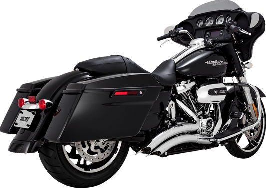 Vance & Hines Chrome Big Radius Exhaust System 2017-2024 Harley Touring 26373