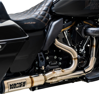 Vance & Hines Hi-Output RR Exhaust Brushed Heat Shield Kit for Harley Davidson