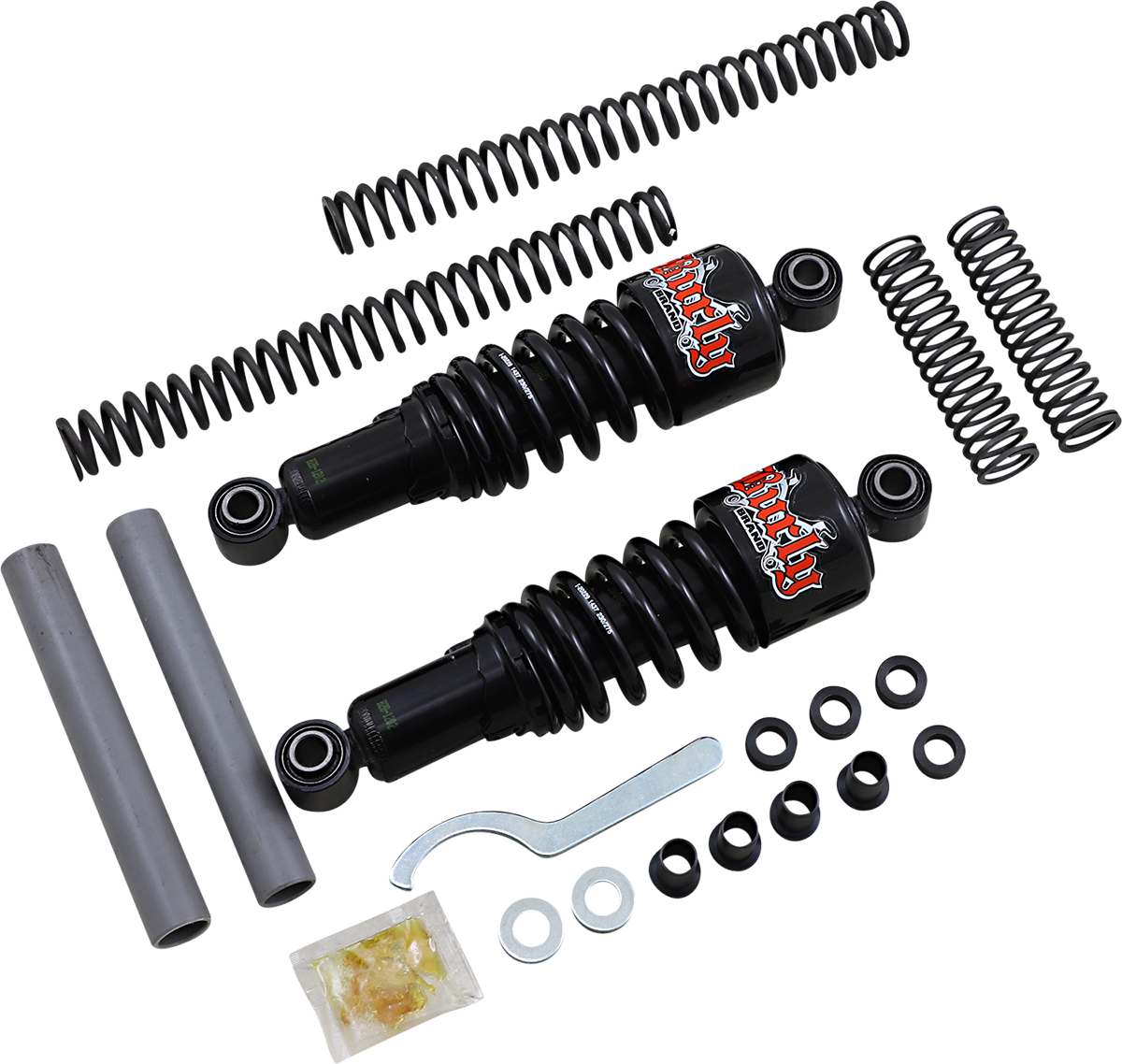 Burly Brand Slammer Black Suspension Lowering Kit for 2004-2015 Harley Sportster