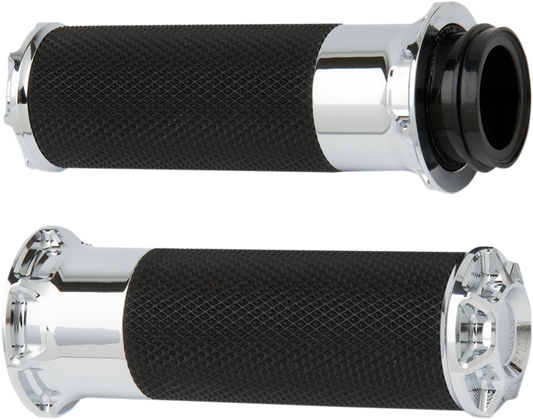 Arlen Ness Fusion 1" Handlebar Cable Grips 1976-2022 Harley Dyna Softail Touring