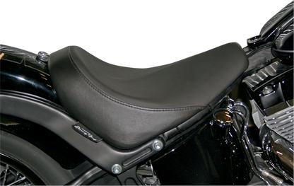 Danny Gray Black Buttcrack Solo Seat 2011-2017 Harley Softail Blackline FLS FLSS