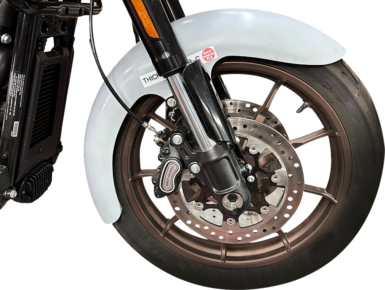Paul Yaffe Super Lite Thicky Front Fender 2018-23 Harley Low Rider w/ 19" Wheel