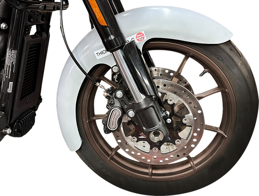 Paul Yaffe Super Lite Thicky Front Fender 2018-23 Harley Low Rider w/ 19" Wheel