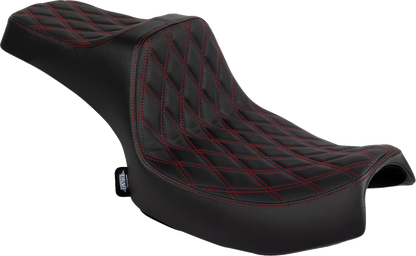 Drag Specialties Predator III Red Diamond Seat 20-25 Indian Chieftain Challenger