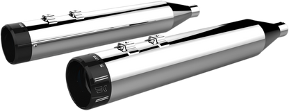 Khrome Werks Chrome 4.5" HP-Plus Slip on Mufflers 1996-2016 Harley Touring FLHX