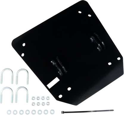 Moose Black Snow Plow Mount Kit for 2009-24 Polaris Sportsman 850 Scrambler 1000