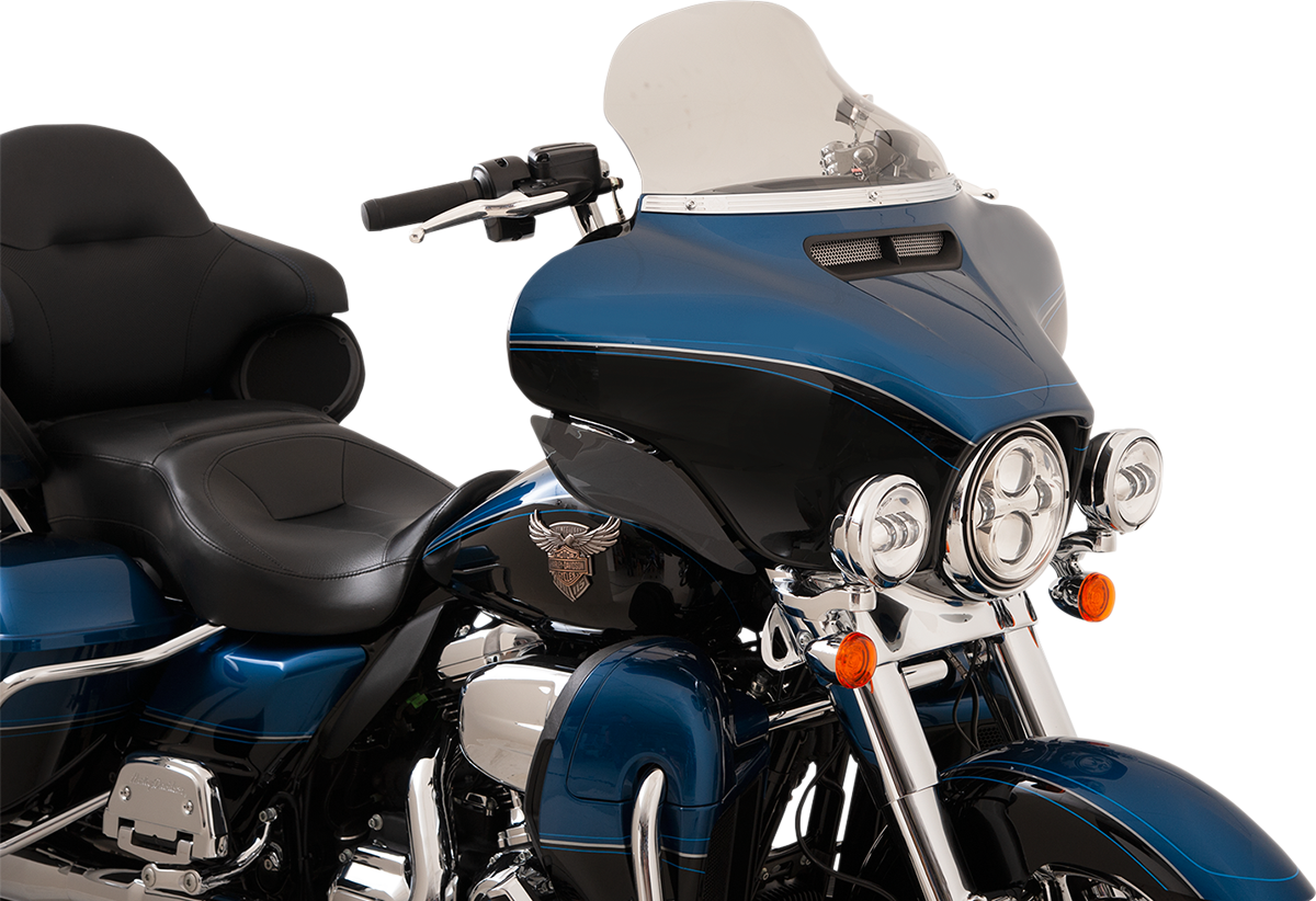 Klock Werks Flare Tint 10.5" Fairing Windshield for 2014-2023 Harley Touring