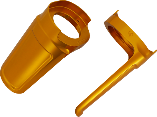 Arlen Ness Method Gold Fork Guards for 2014-2024 Harley Touring Bagger 120-020