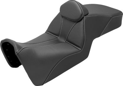 Saddlemen Adventure Tour Low Seat w/ Backrest 2021-2025 for Harley Pan America