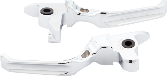 Arlen Ness Chrome Method Hand Clutch Brake Levers 2018-22 Harley Softail 530-023