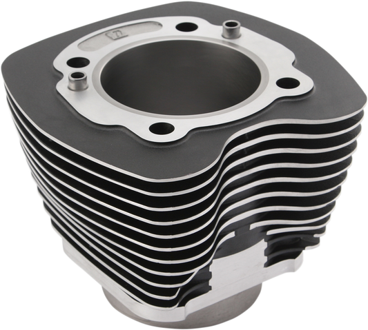 Drag Specialties Black Engine Cylinder 1999-2017 Harley Dyna Touring Softail