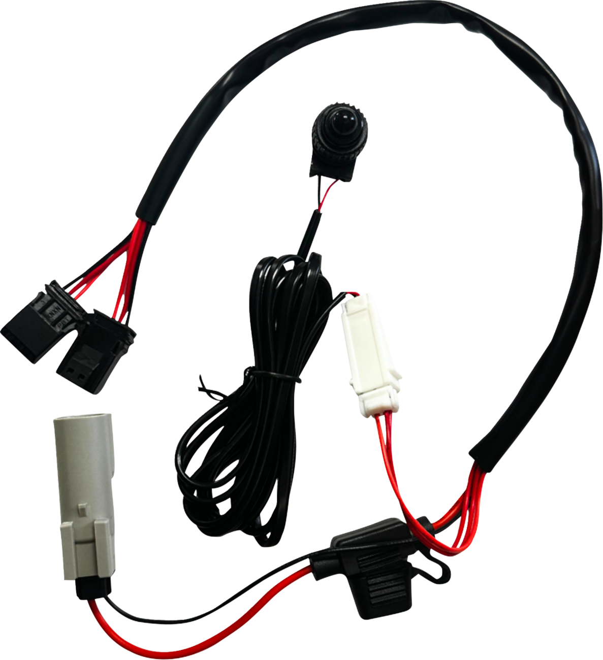 Custom Dynamics Shark Demon LED Fog Light Kit 2025-26 Harley Breakout Low Rider