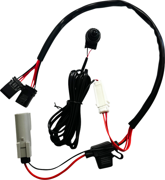 Custom Dynamics Shark Demon LED Fog Light Kit 2025-26 Harley Breakout Low Rider