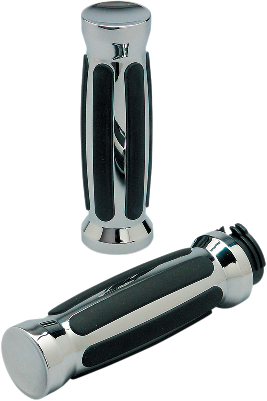 Pro One Chrome Cable Control Hand Grips 1982-2020 Harley Dyna Touring Softail XL