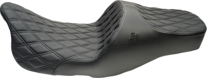 Slyfox Chariot Double Diamond Stitch Seat for 2023-2026 Harley Road Street Glide