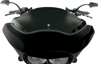 Klock Werks Black 8" Flare Windshield for 1998-2013 Harley Road Glide