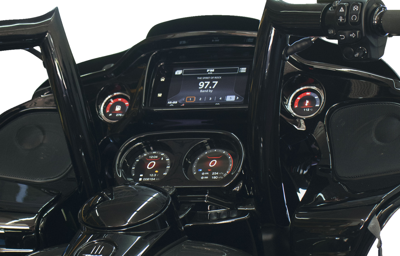 Koso HD-03X TFT Electronic Multi-Function Gauge Set for 2014-2023 Harley Touring