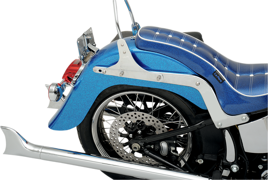 Klock Werks Motorcycle Rear Stretched Stocker Fender 2000-2017 Harley Softail