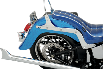 Klock Werks Motorcycle Rear Stretched Frenched Fender 2000-2017 Harley Softail