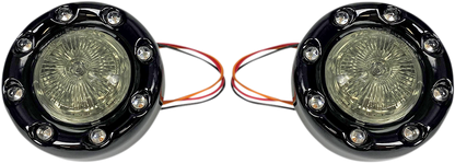 Custom Dynamics Probeam Smoke 1157 LED Rear Bullet Turn Signals 2007-2024 Harley